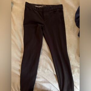 Banana Republic size 2 black Sloan pant